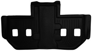 Cadillac Escalade Floor Liner - Rear (3rd Row) - Husky Liners - WeatherBeater - Black - `07-`13